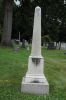 Randolph Ryer 1866 Lauretta Hazlehurst 1882 gravestone