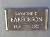 Raymond T Eareckson 2002 gravestone